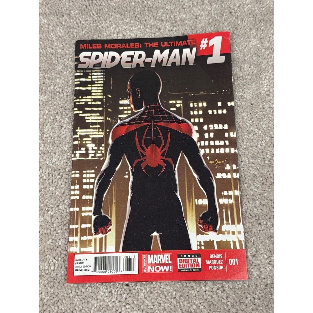 Miles Morales The Ultimate Spider-Man 1 Marvel Now 2014 Bendis Marquez Comic